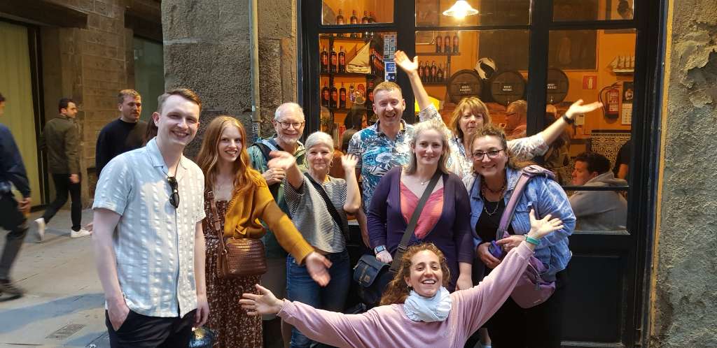 group from eye on food tours - barcelona