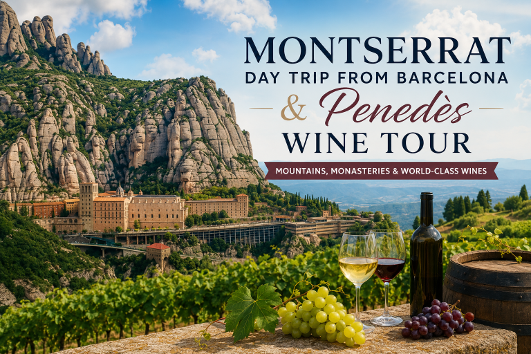 Montserrat Day_Trip_Penedès_Wine_Tour_from_Barcelona